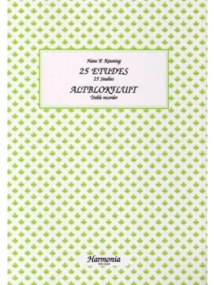 25 etud pro altovou zobcovou flétnu Doprava Zdarma
