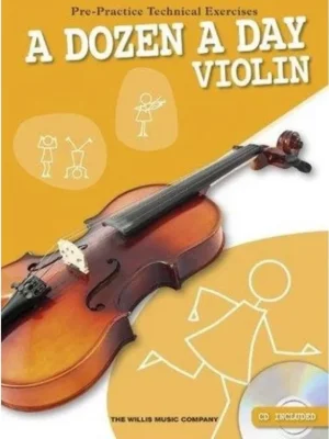 A Dozen A Day - Violin + CD Odeslání Ihned