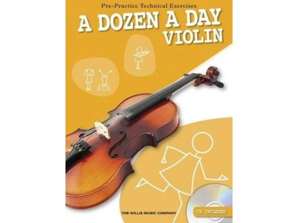 A Dozen A Day - Violin + CD Odeslání Ihned