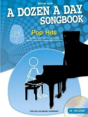 A Dozen A Day Songbook: Pop Hits - Book 1 + CD Pouze Dnes