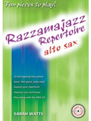 Sezónní Sleva Razzamajazz Repertoire (Alto Sax) + CD