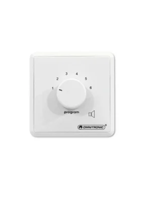 Nejprodávanější Omnitronic PA volič programů mono, bílý