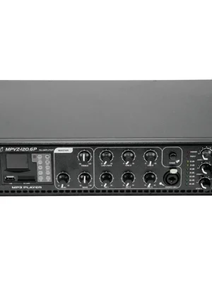 Hit Sezóny Omnitronic MPVZ-120.6P, 100V 6-zónový mixážní zesilovač, 120W, MP3