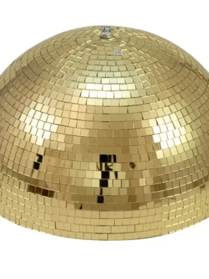 Originální EUROLITE Motorizovaná disko polokoule, průměr 50 cm, zlatá