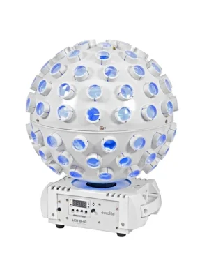 Eurolite LED B-40, 5x4W QCL efekt s laserem, DMX, bílý Přímo Od Výrobce