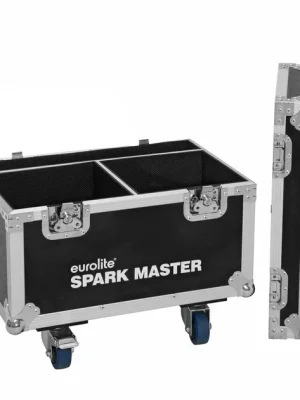 Roadinger Transportní Case pro 2x Eurolite Spark Master Dokud Zásoby Vydrží