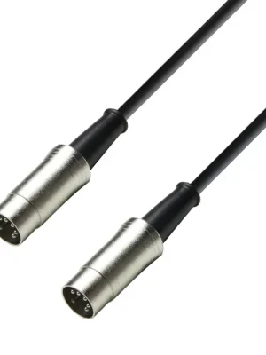 Adam Hall kabel MIDI DIN 5 3m BLK kov Nejprodávanější