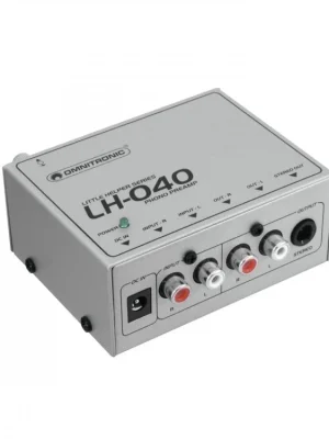 Omnitronic LH-040, gramofonní předzesilovač Vysoce Kvalitní