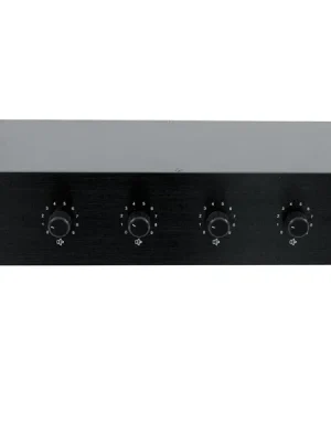 Omnitronic 6-ti zónový PA ovladač hlasitosti 10W stereo, černý Speciální Cena