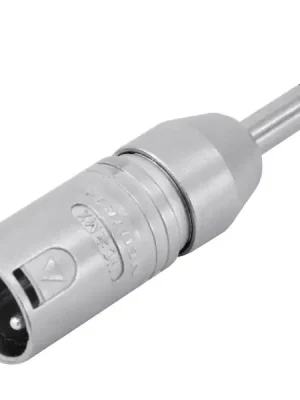 Redukce Neutrik NA3MP, XLR zástrčka - Jack 6,35mm stereo Dokud Zásoby Vydrží