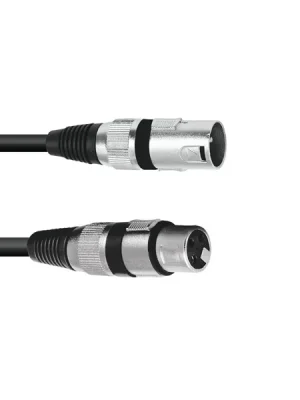 Originální Omnitronic mikrofonní kabel XLR/XLR, 30m, černý
