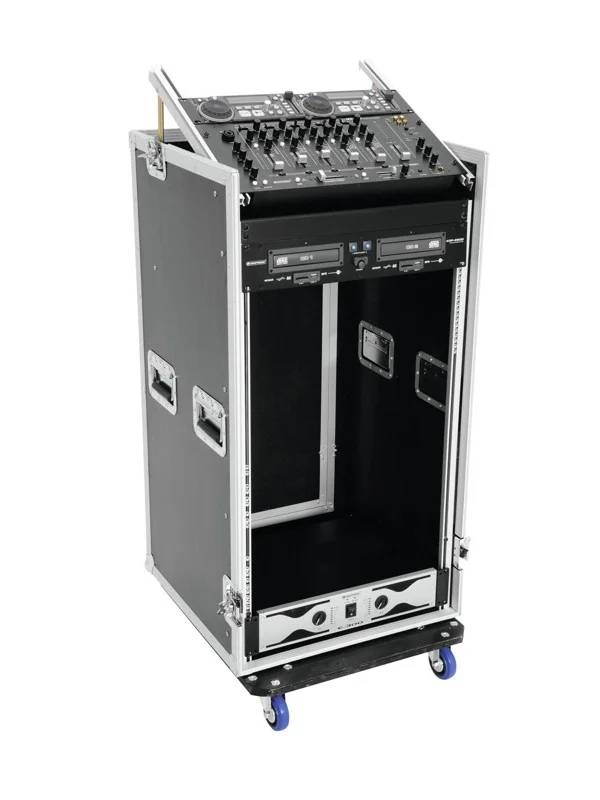 Doprava Zdarma Roadinger Special combo case Pro, 20U, racková skříň s kolečky