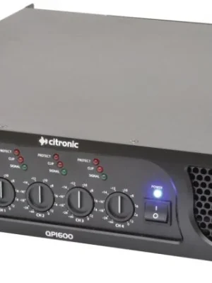 Citronic QP1600, 4 kanálový zesilovač, 4 x 400W Koupit Online
