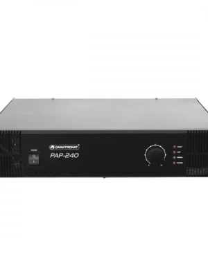 Nízká Cena Omnitronic PAP-240, 100V zesilovač, 240W