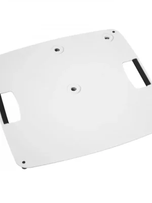 Omnitronic BPS-3, základna pro reproduktorovou distanční trubku se závitem, bílá Omezená Nabídka