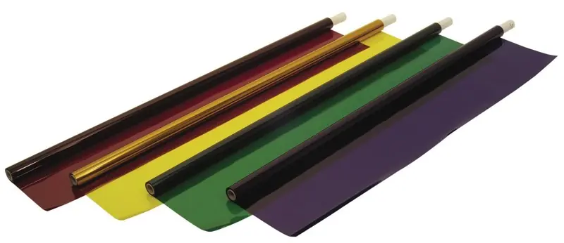 Sleva Foliová role 158, tmavě oranžová, 120x700 cm