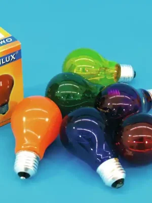 Omnilux A19 230V/40W E-27, oranžová Speciální Cena