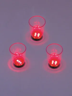LED kalíšky, 3ks Must-Have