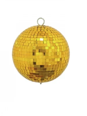 Cenový Hit Zrcadlová koule 15 cm, zlatá