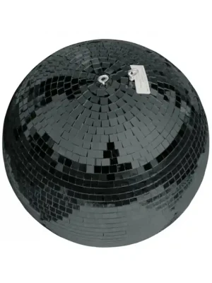 Zrcadlová koule 30 cm, černá Speciální Cena