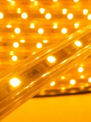 LED páska SMD 3528, teplá bílá, AC220V, 1m, 60 LED/m, IP65 Značkový