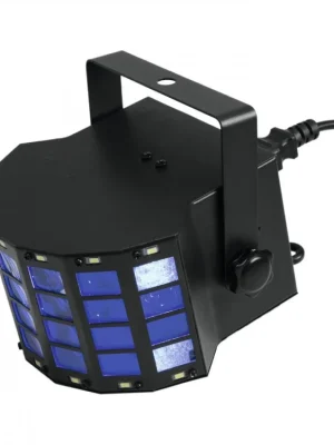Eurolite LED DERBY 3x3W RGB paprskový efekt se stroboskopem Akce