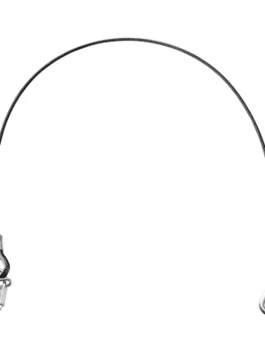 Lanko jistící UNV-35FBS, 6 mm x 1000 mm, černé, do 35 kg Top Prodej