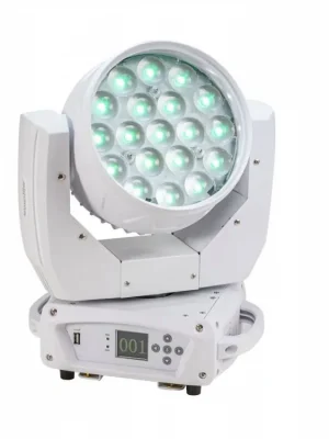 Poslední Šance Eurolite LED TMH-X4 otočná hlavice ZOOM, 19 x 15W, QCL RGBW, DMX, bílá