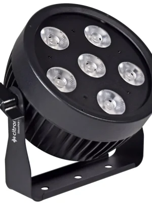 Horká Nabídka Citronic SilentPAR-180, 6 x 30W RGBWA UV
