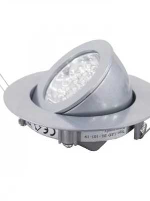 Poslední Šance Eurolite LED DL-105-19-WH- stříbrné, bílé teplé LED - po opravě (51935622)