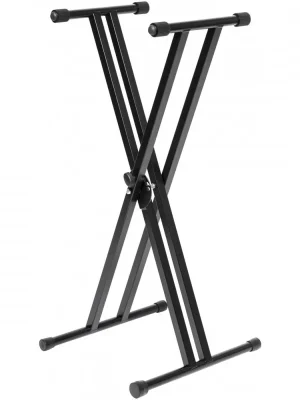 Značkový Stagg KXS-A6, dvojitý klávesový stojan