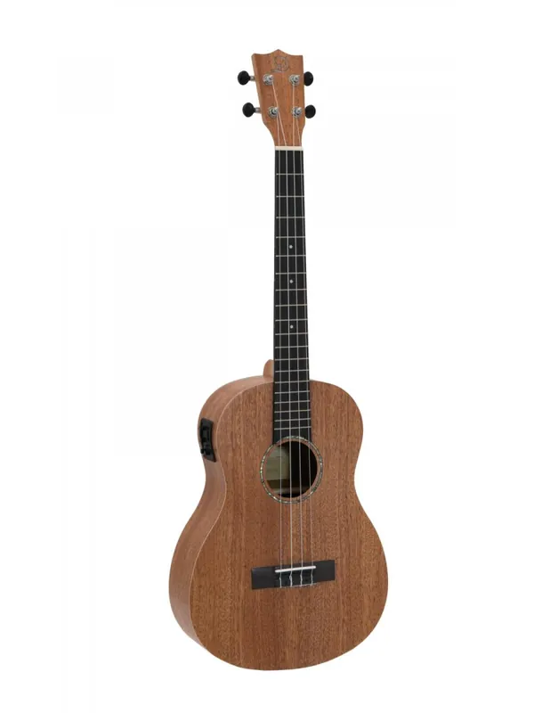 Dimavery UK-500, elektroakustické barytonové ukulele, přírodní Značkový