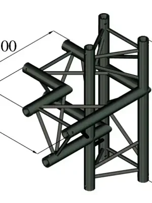 Časově Omezené Trilock S-PAC-44 4-koncový díl, levý