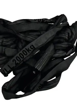 Pás vázací 2 m, nosnost 2000 kg, černý Top Prodej