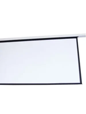 Nízká Cena Eurolite projekční plátno 4:3, 240 x 180 cm, 120", s motorkem