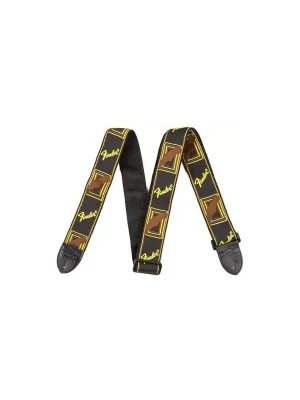 Must-Have Fender Mono Strap BLK/YELLOW/BROWN Weighless