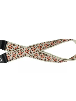 Fender Pasadena Wowen Strap Lattice Orange Rychlé Dodání