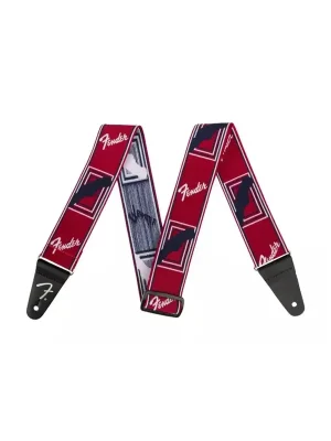 Fender Weighless Mono Strap R/W/B Časově Omezené