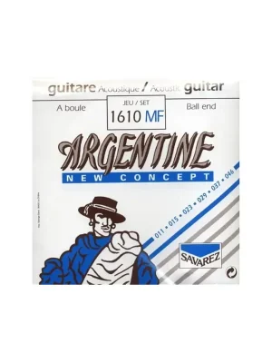 Struny kovové pro akustickou kytaru Savarez SA Argentine 1610MF Značkový