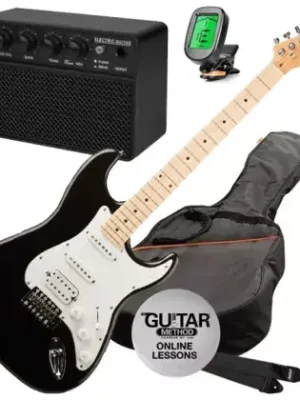 Nízká Cena Elektrická kytara paket Ashton AG232 MBK SET3