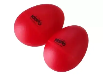 Omezená Nabídka Rytmické vejce Kidzzo 17686VM Tipo Ovo Červené Egg Shaker