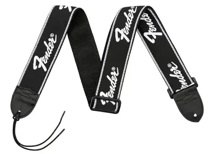 Časově Omezené Řemen kytarový Fender Running Logo Strap