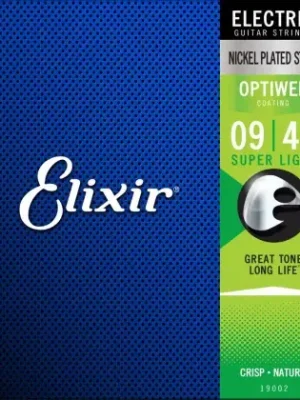 Speciální Cena Struny pro elektrickou kytaru Elixir 19027 Custom Light 9/46