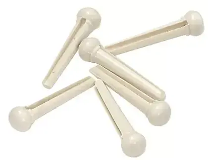 Kolíčky do kytarové kobylky Gewa 555000 sada 6 ks Vrácení Zdarma