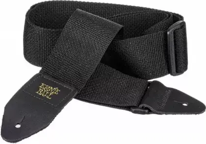 Řemen kytarový Ernie Ball EB 4037 Polypro Strap Black Víkendová Akce
