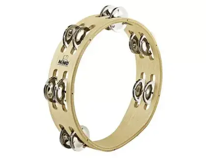 Wood Tambourine 8" Nino NINO50 Nejprodávanější