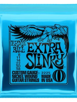 ERNIE BALL 2225 struny elektrická kytara 008"- 038" Vysoce Kvalitní