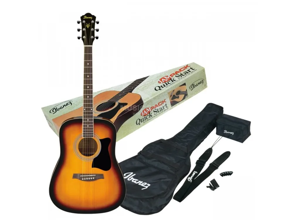 Speciální Cena IBANEZ V50NJP akustická kytara + zdarma ladička,obal,popruh,trsátka
