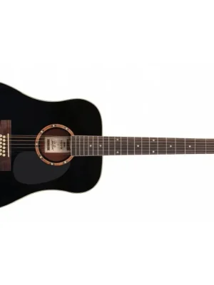 Ashton D25/12 černá 12-strunná akustická kytara Cenový Hit