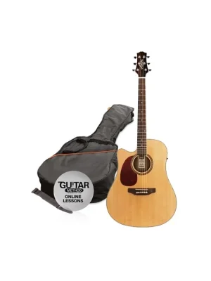 Cenově Výhodný Ashton D25CEQ L paket (vestavěná ladička, obal, řemen, lekce)